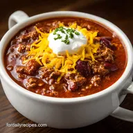 Easy Chili Recipe in 30 Minutes