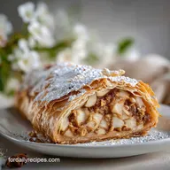 Apple Strudel Recipe: Crispy Baked Perfection