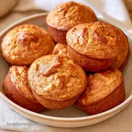 Banana Wheat Muffins in 32 Minutes