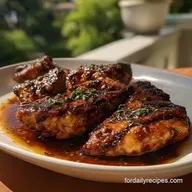 BBQ Chicken Marinade for Grilling: Sticky Charred Skin