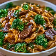 Beef Pad See Ew in 20 Minutes