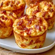 Breakfast Egg Muffin with Bacon