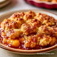 Brown Sugar Peach Cobbler in 55 Minutes