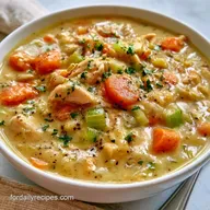 Creamy Chicken Pot Pie Soup Dutch Oven