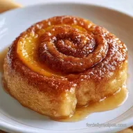 Cinnamon Roll Peach Cobbler in 45 Minutes
