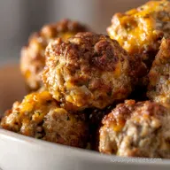 Sausage Balls Recipe: The Classic Cheesy Appetizer