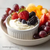 Cream Cheese Fruit Dip: Velvety & Tangy