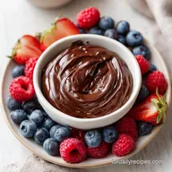 Irresistibly Creamy Chocolate Dessert Dip