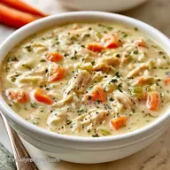 Creamy Rotisserie Chicken Soup (40 Min)