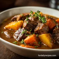 Crockpot Beef Stew: Savory & Tender