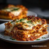 Crockpot Lasagna for 8 Servings: Slow-Cooked Italian Meal
