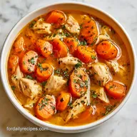 Dutch Oven Chicken Soup for 6 Servings
