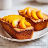 Peach Cobbler Pound Cake for 12 Servings