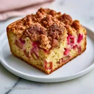 Fresh Rhubarb Quick Bread in 75 Minutes