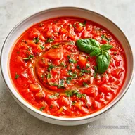 Fresh Tomato Gazpacho for 4 Servings