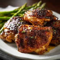 Garlic Roasted Chicken Dinner Idea for 4 Servings