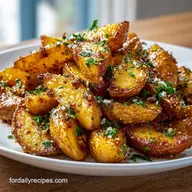 Greek Roasted Potatoes with Lemon and Garlic for 6 Servings