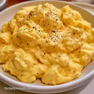 Greek Yogurt Scrambled Eggs: 10 Minutes