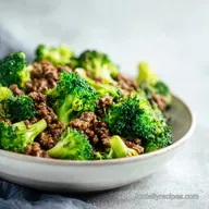Ground Beef and Broccoli in 20 Minutes