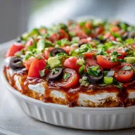 Healthy 7 Layer Dip Recipe Ready in 20 Minutes