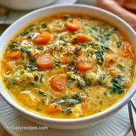 Healthy Chicken Spinach Soup: 25 Minute Meal