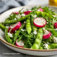 Lemon Sugar Snap Pea Salad Recipe