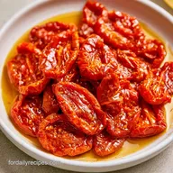 Marinated Dried Tomatoes with Garlic