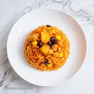 Mexican Chicken Rice Casserole for 8