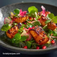 Japanese Mounjaro Diet Recipes: Umami Miso Salmon Konjac Salad