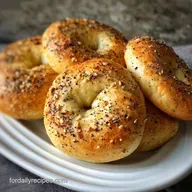 New York Bagels Recipe: Overnight Prep, Crispy Baked