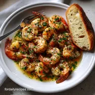 New Years Eve Easy Dinner Idea with Garlic Shrimp