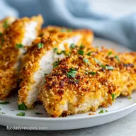 Parmesan Crusted Chicken Recipe for 4 Servings