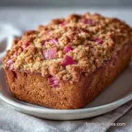 Quick Frozen Rhubarb Bread: Tender