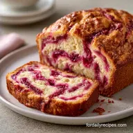 Rhubarb Yogurt Loaf with Greek Yogurt