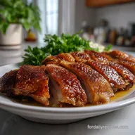 Roast Duck: Crispy Baked with Orange