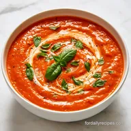 Roasted Tomatoes Soup for 6 Servings