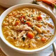Rotisserie Chicken Rice Soup in 35 Minutes