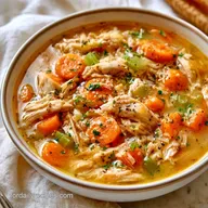 Rotisserie Chicken Soup for 8 Servings