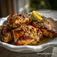 Chicken Thigh Marinade: 10-Minute Lemon Herb Recipe