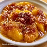 Peach Cobbler for 6 Servings
