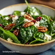 Spinach Salad Recipe with Bacon in 25 Minutes