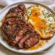 Steak and Egg Breakfast for 4 Servings