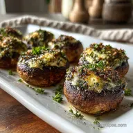 Stuffed Mushrooms for New Year's Eve Appetizers