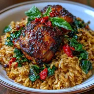 Thai Basil Fried Rice with Chicken