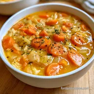 Thyme Chicken Soup for 6 Servings