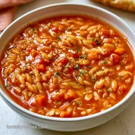 One-Pot Tomato Orzo Soup