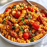 Tomato Pasta Salad for 4 Servings
