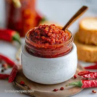 Harissa Paste: Smoky Tunisian Condiment for 20 Min