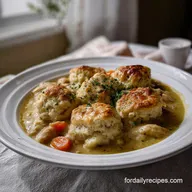 Chicken and Dumplings With Biscuits: Velvety Comfort Made Easy
