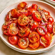 Marinated Tomatoes in 10 Minutes